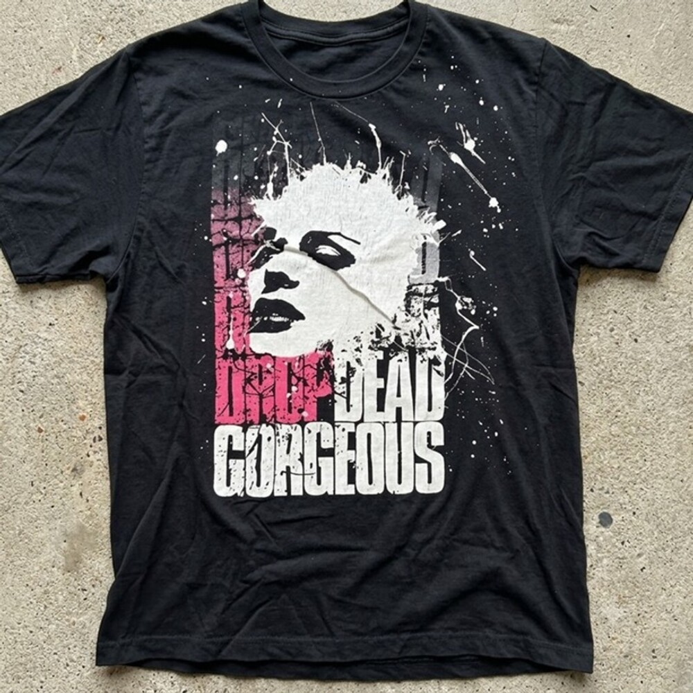 DROP DEAD GOREOUS Band Tee Shirt Black